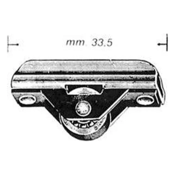 Omge 451 Carrello a 1 Ruota per Cristallo – cod. CPD4427