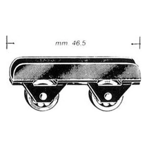 Omge 459 Carrello a 2 Ruote per Cristallo – cod. CPD4428