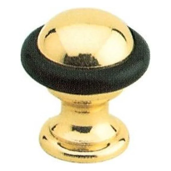 Paracolpo per Porta Tondo Ottone Lucido Vern – cod. CPD37108
