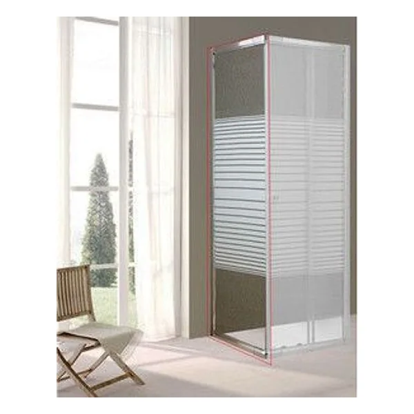 Parete Fissa Cristallo Trasp. Ser. 6 mm 74/80 cm Lusso – cod. CPD93133