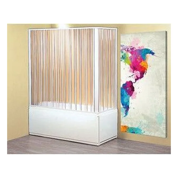 Parete Vasca a Soffietto 2 Lati 70X170-140XH150 cm – cod. CPD92585