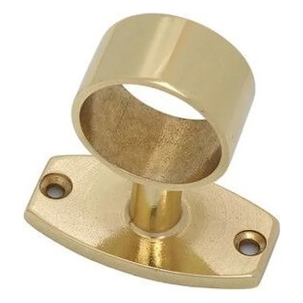 Passante Tubo Corrimano Ottone Lucido D 30 mm – cod. CPD37042