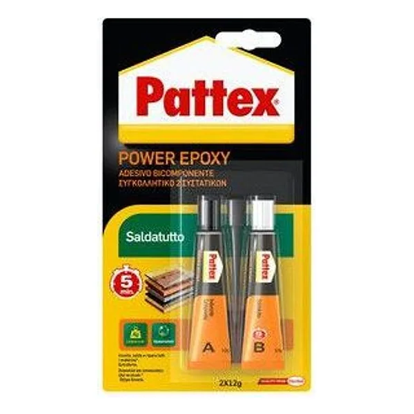 Pattex Power Epoxy Saldatutto Bicomponente 24 G – cod. CPD86346
