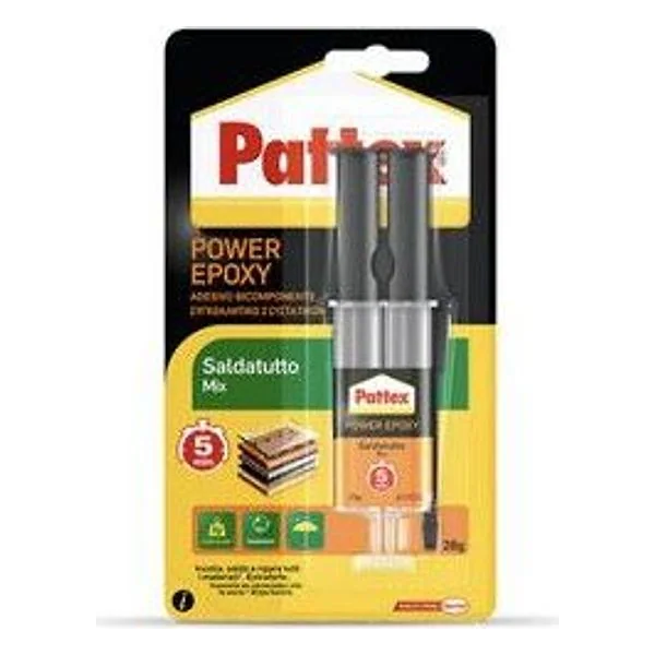 Pattex Power Epoxy Saldatutto Mix Siringa 28 G – cod. CPD4025