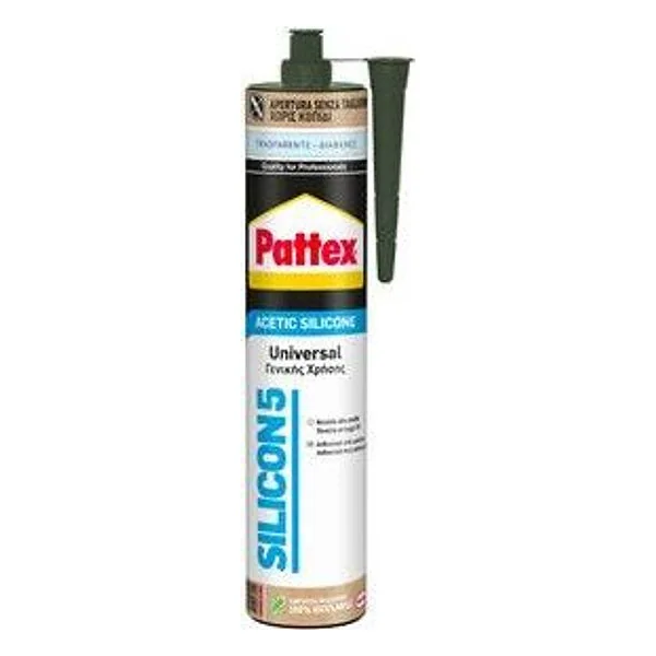 Pattex Silicon 5 Universale Traspar 280 ml Cartuc – cod. CPD19035