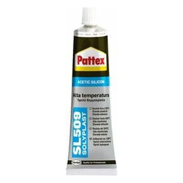Pattex Silicone Alta Temp. SL509 Rosso 70 ml Tubetto – cod. CPD34803