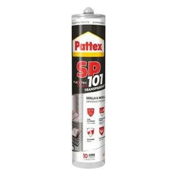 Pattex Silicone SP101 Trasparente 280 ml Cartuc. – cod. CPD92635