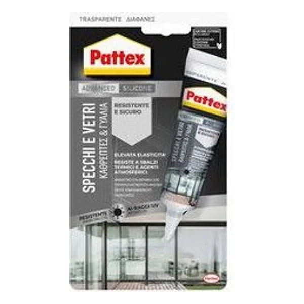 Pattex Silicone Specchi e Vetri 50 ml – cod. CPD56868