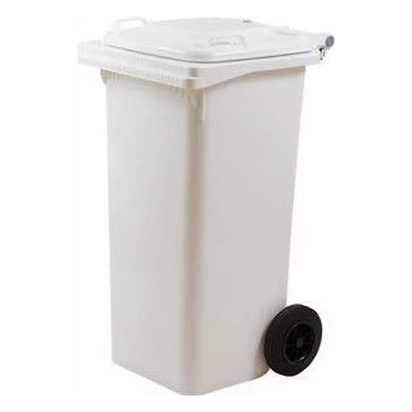 Pattumiera 120 L con Ruote Bianco – cod. CPD9980