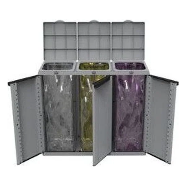 Pattumiera ECOLINE3 Terry 3 Ante 102X39XH89 cm – cod. CPD24895