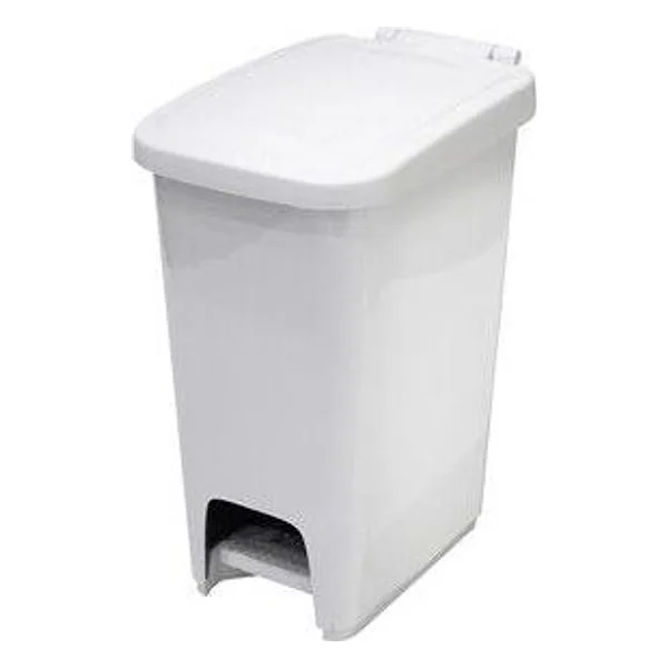 Pattumiera Pretty con Pedale 16L Bianco – cod. CPD92992