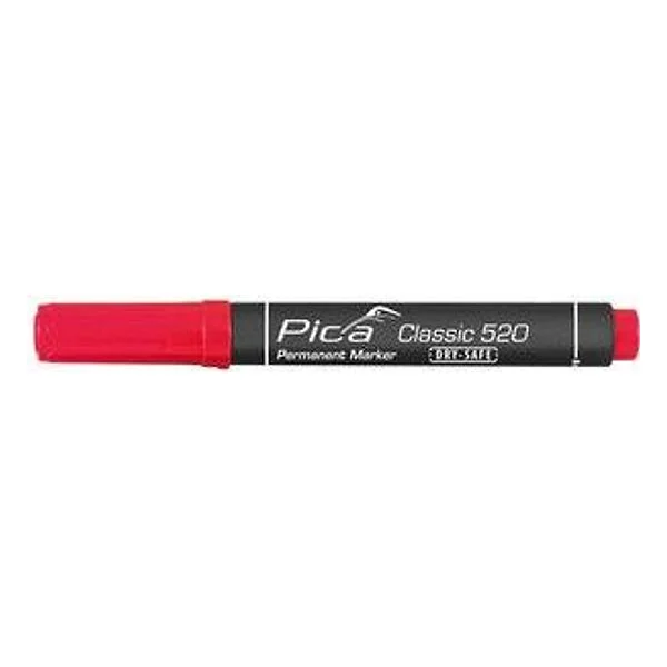 Pennarello Pica Classic Punta Tonda Rosso – cod. CPD96018