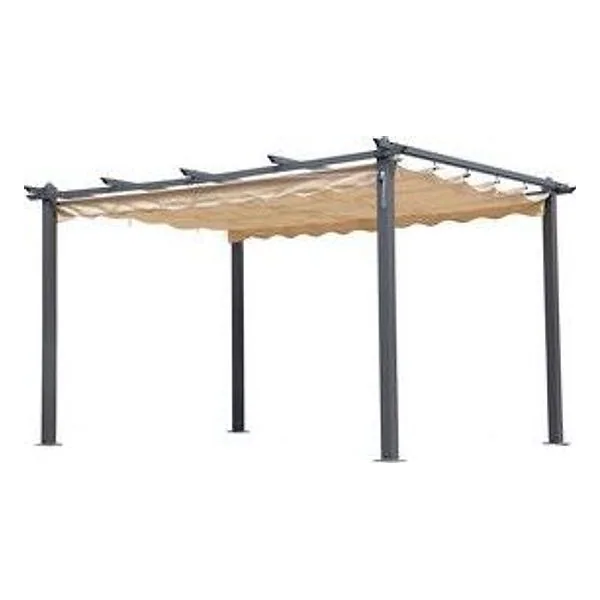 Pergola in Alluminio con Telo Retrattile 3X4 M 2018 – cod. CPD60033