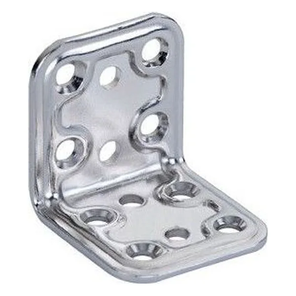 Piastra 746/IN Angolare Inox 40X40X40 mm – cod. CPD11562
