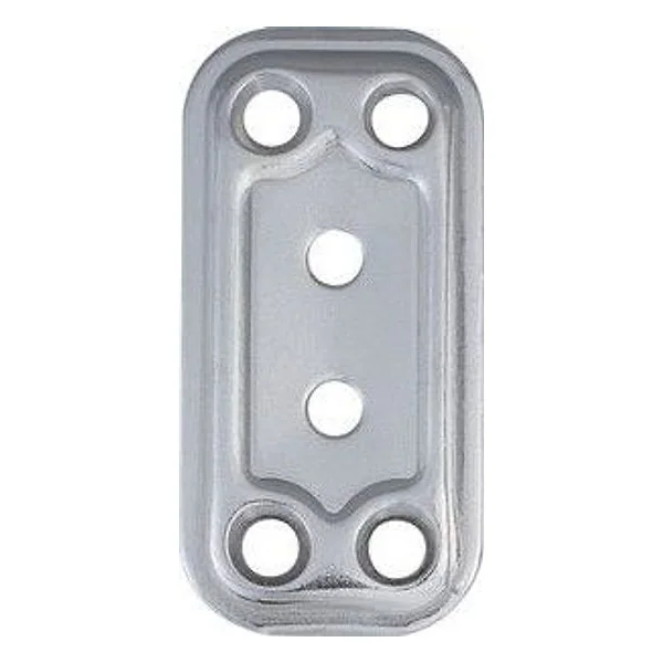 Piastra 748/IN Lastrina Diritta Inox 30X60 mm – cod. CPD11570