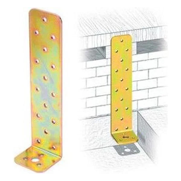 Piastra 754 Angolare a Murare Acciaio Trop 50X300X45 mm – cod. CPD1369