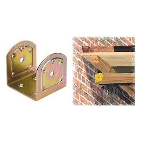Piastra 761 Staffa Esterno Travi Acciaio Trop 70X71X80MM – cod. CPD2368