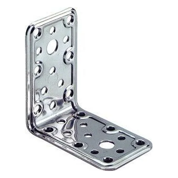 Piastra 771/IN Angolare Inox 50X80X80 mm – cod. CPD11584