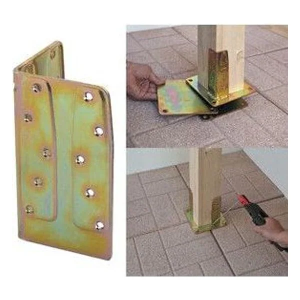 Piastra 800/ALA per Supporto Rinf Acciaio Trop 80X80X140MM – cod. CPD3690