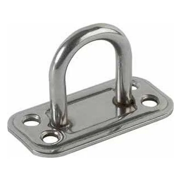 Piastra 865/IN Cavallotto Fisso Inox Base 30X60 mm – cod. CPD11606