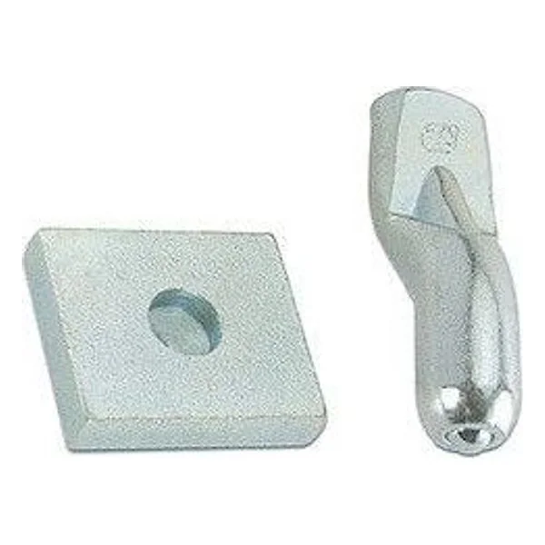 Piastra con Perno per Cardine D 20 mm Acciaio Zinc – cod. CPD37751