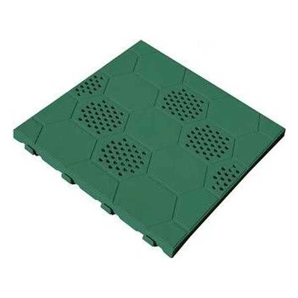 Piastrella in PP 40X40X2,5CM E40 Verde – cod. CPD82224