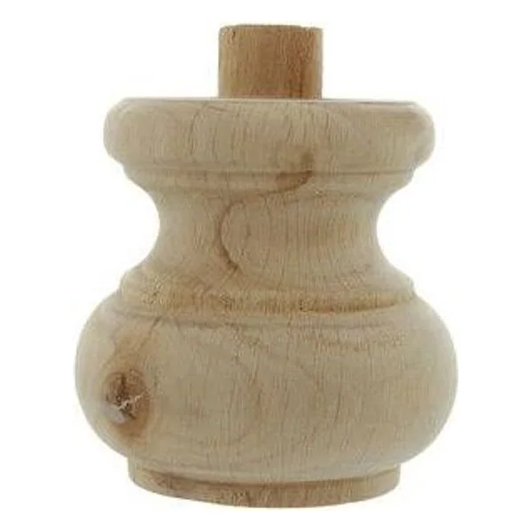 Piede in Legno Ontano 53008 80X75 mm – cod. CPD26529