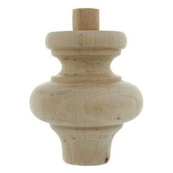 Piede in Legno Ontano 53014 95X118 mm – cod. CPD10220