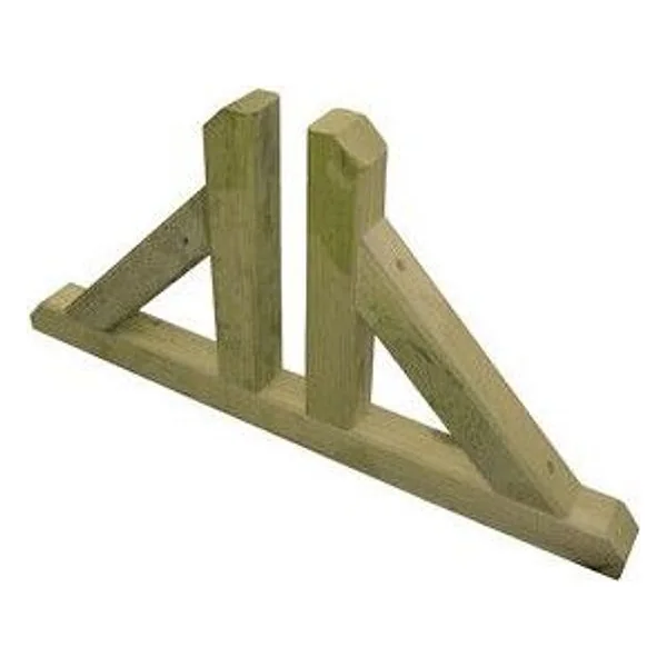 Piede Pino Impregnato per Grigliato 60XH30 cm – cod. CPD92301