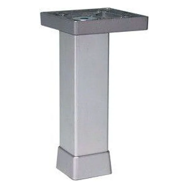 Piedino Regolabile Alluminio 100 mm P0702-Z Argento – cod. CPD41296
