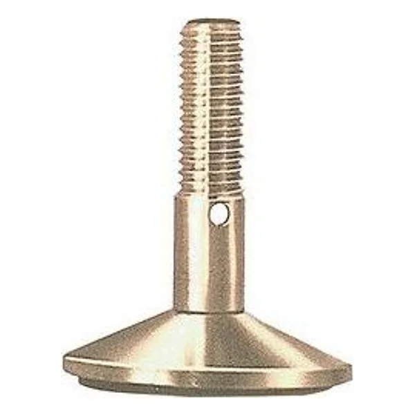 Piedino Regolabile Ottone MA12 x D 40 mm – cod. CPD4079