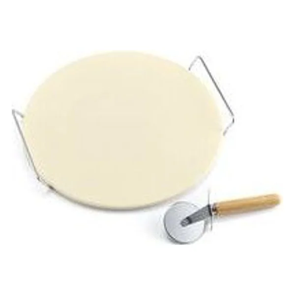 Pietra per Pizza D 33CM con Rotella Tagliapizza – cod. CPD512726
