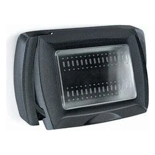 Placca Life Box System per Esterno IP55 Nero 3P – cod. CPD671
