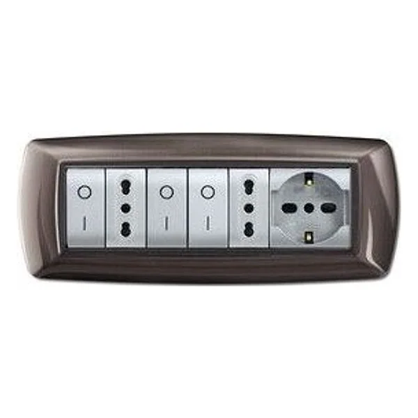Placca Life Living Plast Alluminio Notte 7P – cod. CPD6518