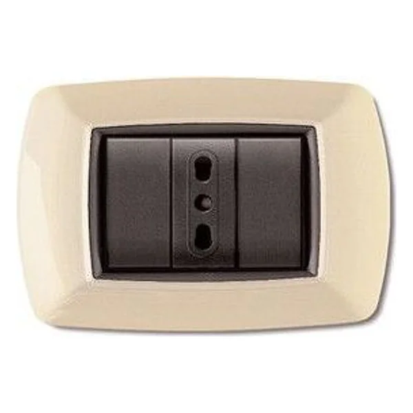 Placca Life Living Plast Avorio 3P – cod. CPD41528