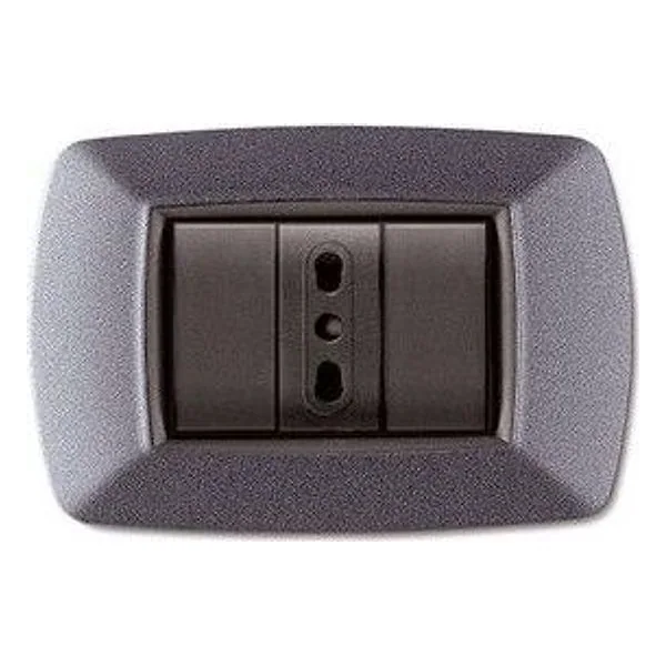 Placca Life Living Plast Grigio Chiaro Vulcan 3P – cod. CPD41553