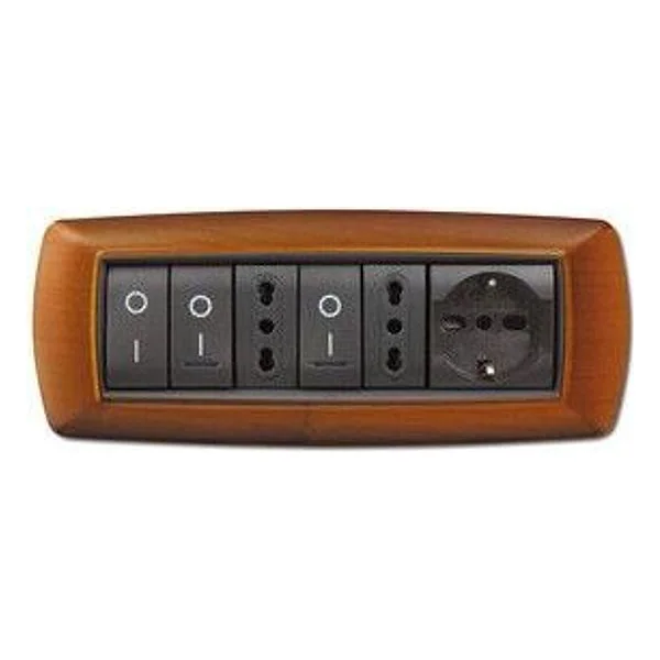 Placca Life Living Plast Legno Chiaro 7P – cod. CPD41590