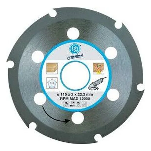 Poggi 419.90 Disco per Legno D 115X2 mm Foro 22,2 – cod. CPD49925