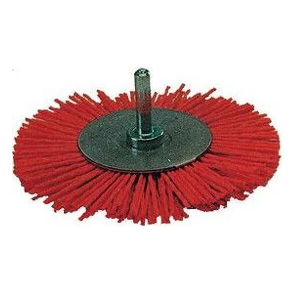 Poggi 497.20 Spazzola Circol Nylon 100 mm gr 150 – cod. CPD23681