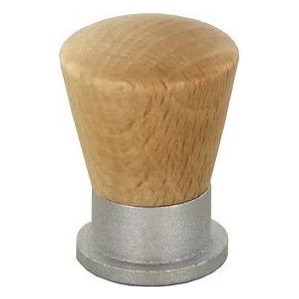 Pomolo Conico Legno Ottone 745A D 19 mm Frassino – cod. CPD8674
