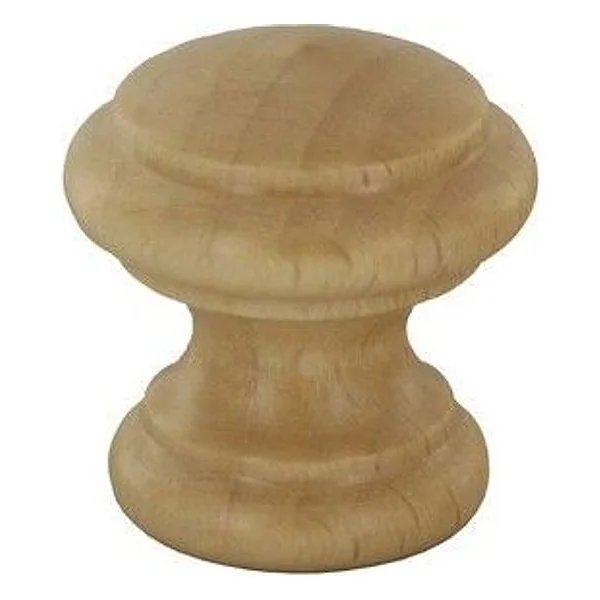 Pomolo in Legno Naturale 114B D 30 mm – cod. CPD5253