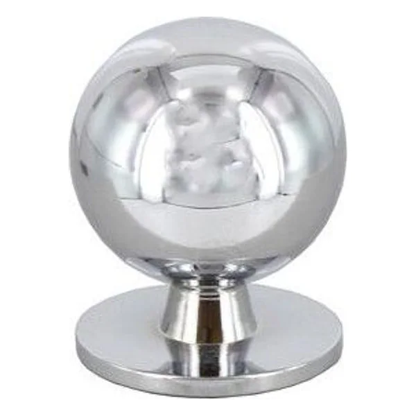 Pomolo Ottone 2172 2503 D 25 mm Tornito Cro Lucido – cod. CPD2284