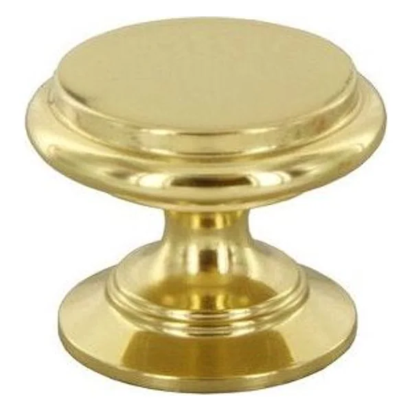 Pomolo Ottone 2174/C D 17 mm Oro Lucido – cod. CPD18855
