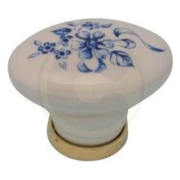 Pomolo Porcellana Ovale con Base F/ 7 24X34X25 mm – cod. CPD37670