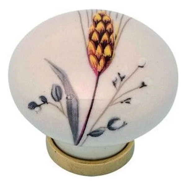 Pomolo Porcellana Tondo con Base F/ 4 31X26 mm – cod. CPD37634
