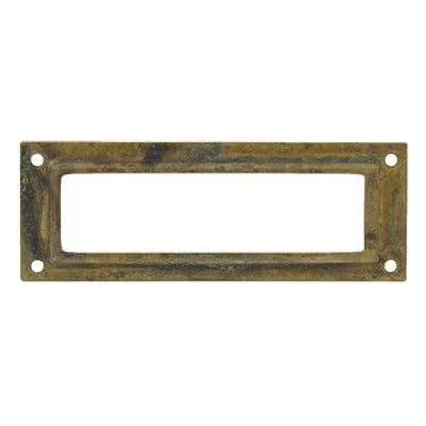 Portaetichetta Ottone 45123 80X29 mm Anticato – cod. CPD796