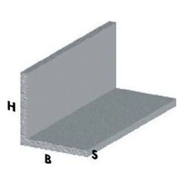Profilo Argento H.100 cm Angolare 25X25X1 mm – cod. CPD13458