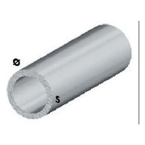 Profilo Argento H.100 cm Tubo Tondo 25X1 mm – cod. CPD17972