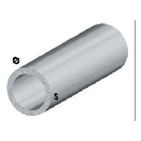 Profilo Argento H.200 cm Tubo Tondo 12X1 mm – cod. CPD15106