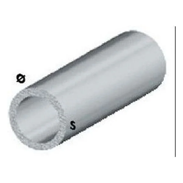 Profilo Argento H.200 cm Tubo Tondo 8X1 mm – cod. CPD55688